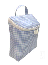 Load image into Gallery viewer, Take Away Insulated Lunch Bag - Gingham Mist
