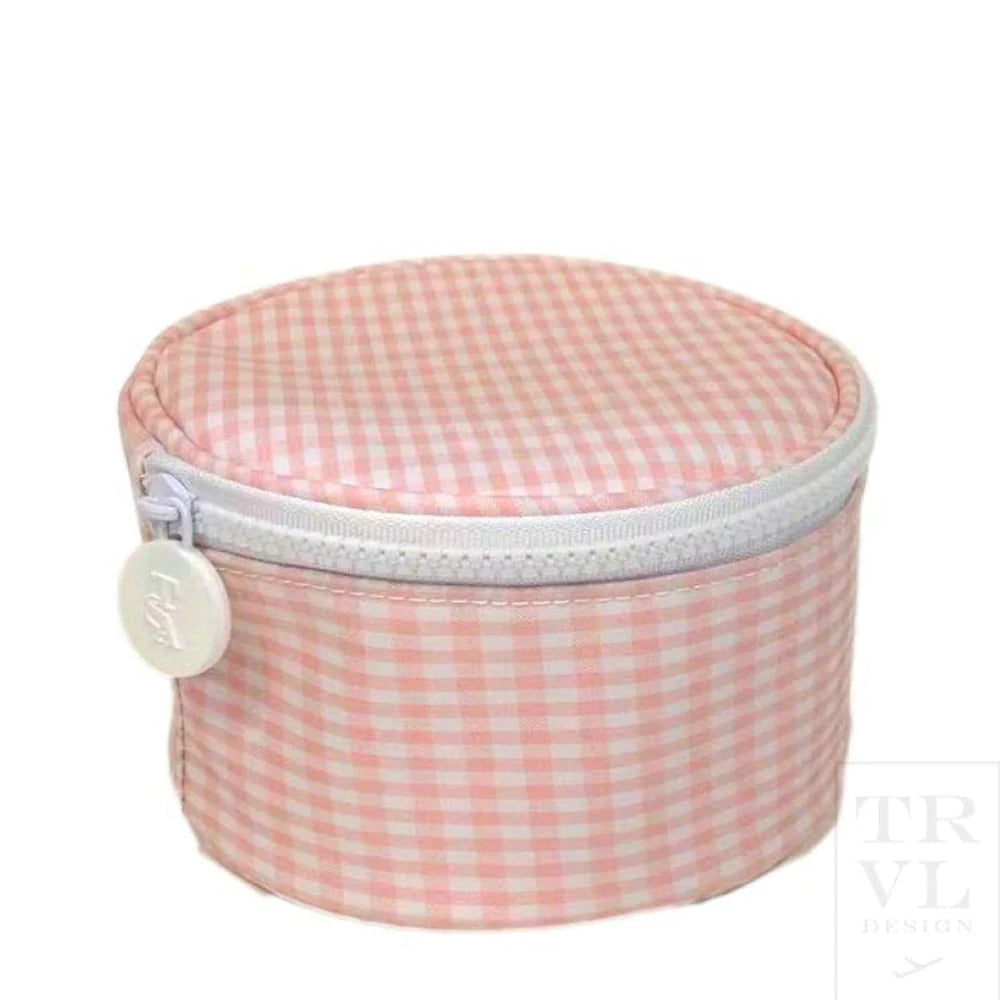 Roundup Jewelry Case (Gingham Taffy)