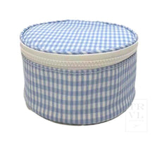 Load image into Gallery viewer, Roundup Jewelry Case (Gingham Mist)
