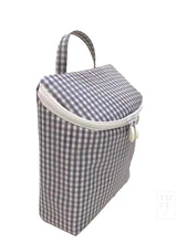 Load image into Gallery viewer, Take Away Insulated Lunch Bag - Gingham Grey
