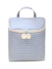 Load image into Gallery viewer, Take Away Insulated Lunch Bag - Gingham Mist
