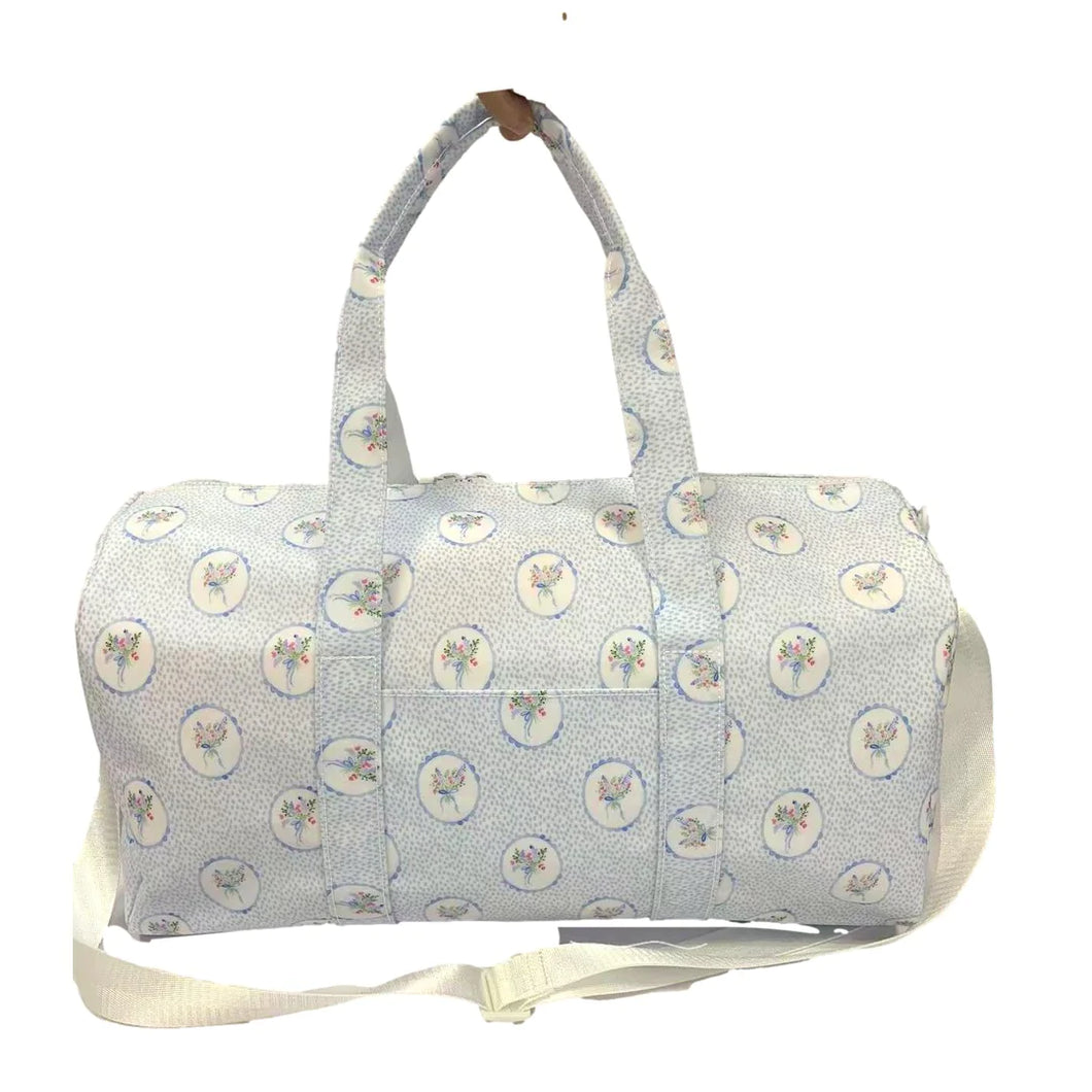 Weekender - Floral Blue Medallion