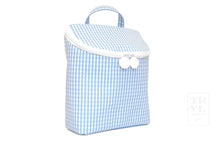 Load image into Gallery viewer, Take Away Insulated Lunch Bag - Gingham Sky
