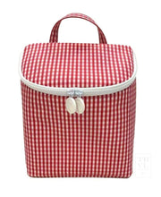 Load image into Gallery viewer, Take Away Insulated Lunch Bag - Gingham Red
