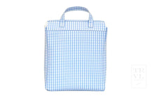 Load image into Gallery viewer, Take Away Insulated Lunch Bag - Gingham Sky
